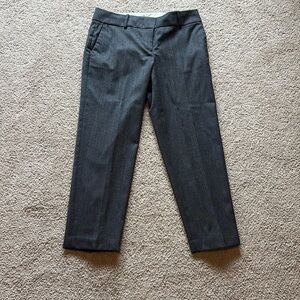 Ann Taylor tweed crop slacks size 8